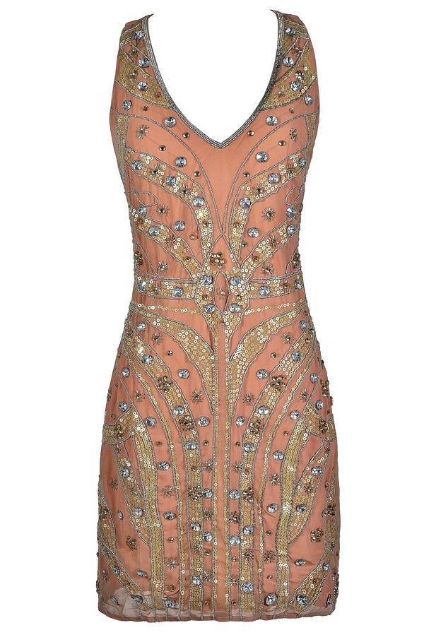 golden twenties dress