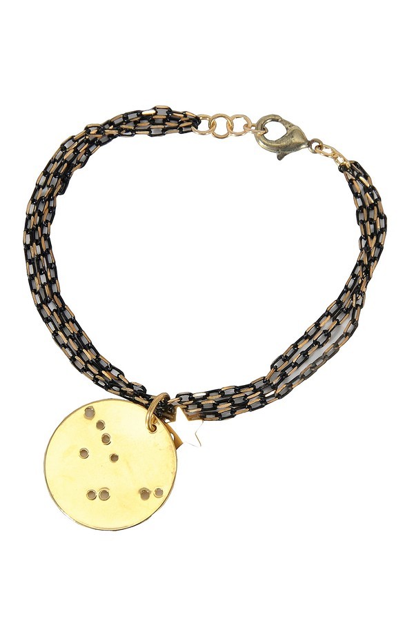 Gold Star Bracelet, Cute Gold Bracelet, Gold Star Charm Bracelet, Gold