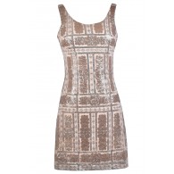 Pink Sequin Party Dress, Cute Cocktail Dress, Great Gatsby Roaring 20s Dress