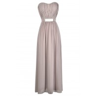 Light Purple Mink Bridesmaid Maxi Dress
