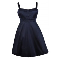 Cute Plus Size Dress, Plus Size Party Dress, Navy Plus Size Dress, Plus Size Cocktail Dress, Plus Size Sundress, Plus Size A-Line Dress, Plus Size Bridesmaid Dress, Navy Plus Size Bridesmaid Dress