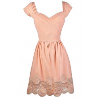 Blush Pink Dress, Blush Pink Bridesmaid Dress, Blush Pink Summer Dress, Cute Pink Dress