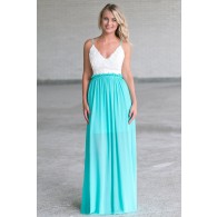 Jade Open Back Maxi Dress Online, Cute Juniors Dress