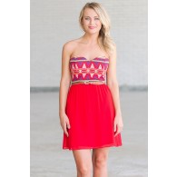 Southwestern Chic Belted Dress