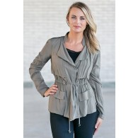 Olive Green Jacket, Cute Fall Jacket