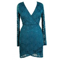 Cute Plus Size Dress, Teal Plus Size Dress, Lace Plus Size Dress, Teal Lace Plus Size Dress, Plus Size Party Dress, Plus Size Cocktail Dress