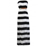 Cute Tie Dye Dress, Tie Dye Maxi Dress, Black and White Maxi Dress, Black and Ivory Tie Dye Dress, Cute Summer Dress, Black and White Maxi Dress