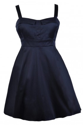 Cute Plus Size Dress, Plus Size Party Dress, Navy Plus Size Dress, Plus Size Cocktail Dress, Plus Size Sundress, Plus Size A-Line Dress, Plus Size Bridesmaid Dress, Navy Plus Size Bridesmaid Dress