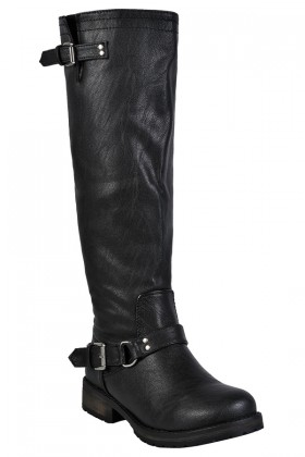 Black Studded Boots, Cute Fall Boots, Black Riding Boots, Black Combat Boots