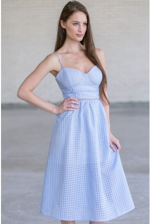 pretty light blue dresses