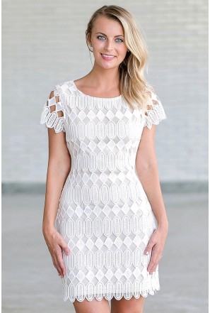 white bridal rehearsal dress