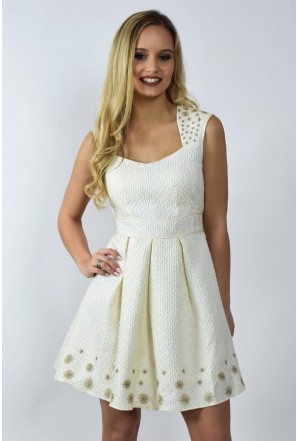 Cream colored summer dresses sale