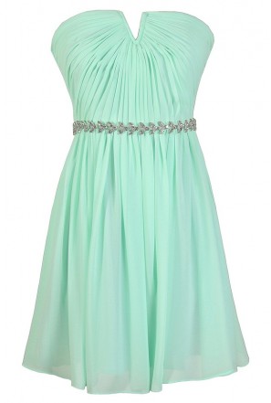 Green Dresses Mint Lace Dresses Cute Green Party Dresses Lily Boutique