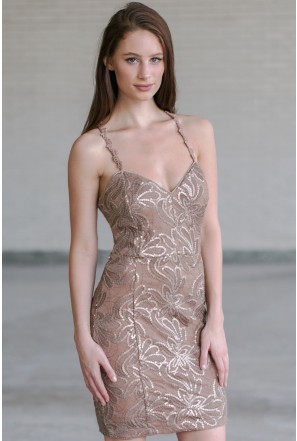 white christmas dresses Looking For Fun Black Glitter Dress – Shop the Mint main image 1