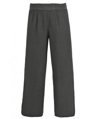 Olive Green Palazzo Pants, Olive Green Wide Leg Pants, Cute Palazzo Pants, Green Grey Palazzo Pants