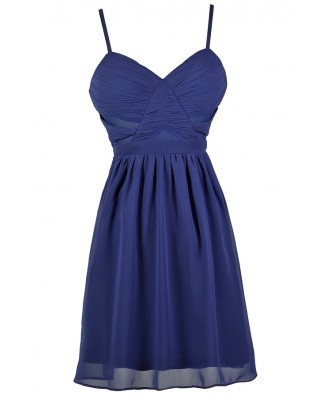 Bright Blue Dress, Royal Blue Dress, Cute Blue Dress, Bright Blue Party Dress, Royal Blue Party Dress, Bright Blue Cocktail Dress, Royal Blue Cocktail Dress, Bright Blue Summer Dress, Royal Blue Summer Dress