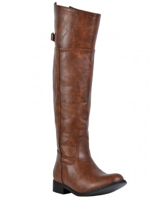 Cognac Riding Boot, Tan Riding Boot, Cute Fall Boots