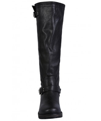 Black Studded Boots, Cute Fall Boots, Black Riding Boots, Combat Boots ...