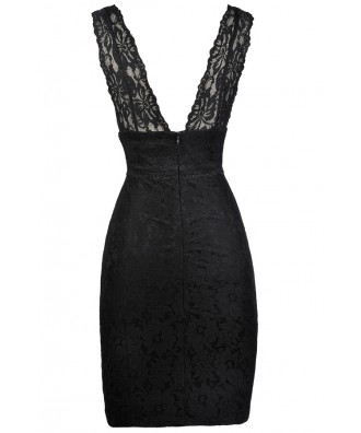 Black Lace Bodycon Dress, Cute Little Black Dress, Black Lace Party ...
