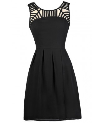 Black Party Dress, Cute Black Dress, Little Black Dress, Black Sundress