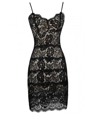 Black Lace Dress, Little Black Dress, Black Cocktail Dress