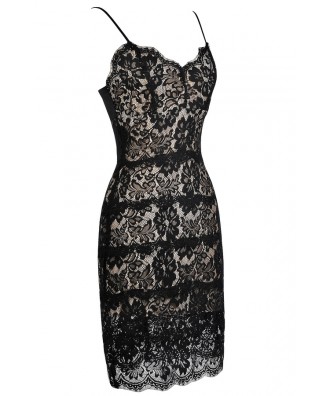 Black Lace Bodycon Dress, Little Black Dress, Black Lace Cocktail Dress ...