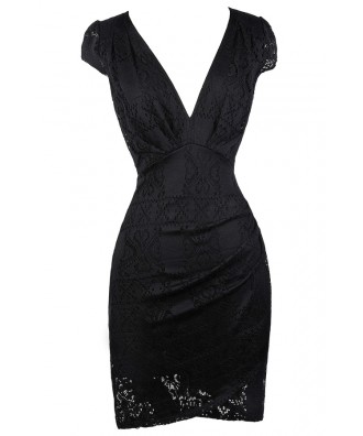 Black Cocktail Dress, Black Party Dress, Cute Little Black Dress