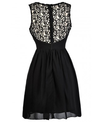 Cute Black Dress, Online Boutique Dress, Black Party Dress Lily Boutique