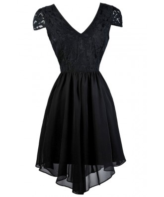Black Party Dress, Little Black Dress, Cute Boutique Dress