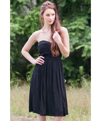 Black Midi Dress Online, Cute Little Black Dress, Black Sundress