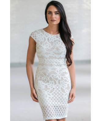 Mint Lace Capsleeve Pencil Dress, Cute Mint Lace Cocktail Dress, Online Boutique Dress