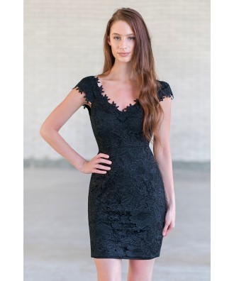 Black lace dress, Little black Dress, black cocktail dress