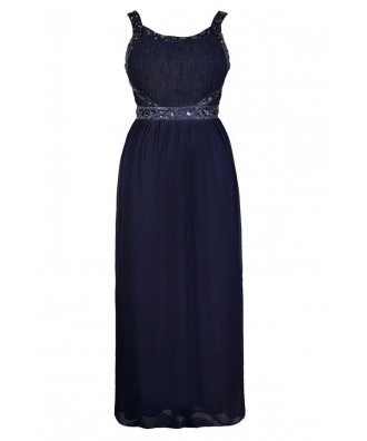 Plus Size Formal Dress, Navy Plus Size Dress, Cute Plus Size Dress, Plus Size Prom Dress, Plus Size Maxi Dress, Cute Navy Maxi Dress, Beaded Navy Maxi Dress