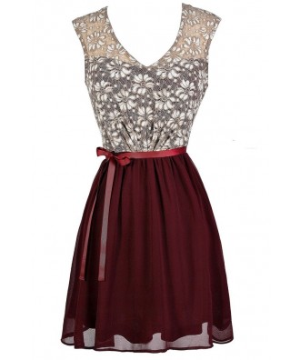 Burgundy Lace Dress, Maroon Lace Dress, Red Lace Dress, Cute Holiday Dress, Cute Christmas Dress, Red Lace Sundress, Red Lace Party Dress, Cute Bridesmaid Dress, Burgundy Lace Bridesmaid Dress, Burgundy Bridesmaid Dress