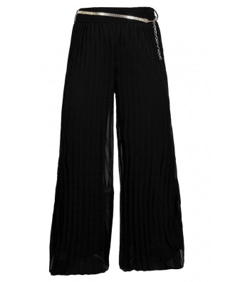 Black Wide Leg Pants