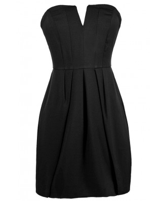 Little Black Dress, Cute Black Dress, Black Strapless Dress, Black Party Dress, Black Cocktail Dress, Black Juniors Dress, Sexy Black Dress, Short Black Dress