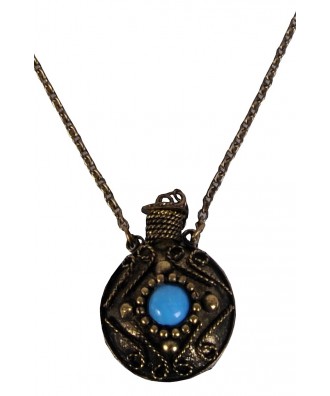 Stone Canteen Necklace, Boho Jewelry