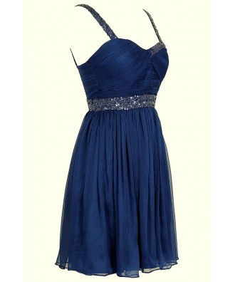 Sparkle and Shine Chiffon Designer Dress by Minuet in Royal Blue Lily ...