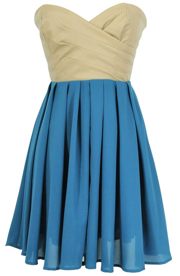 white christmas dresses Tween Ingrid Tube Dress w/ Ribbon Trim Detail Black/ Baby Pink / SM (7/8) main image 1